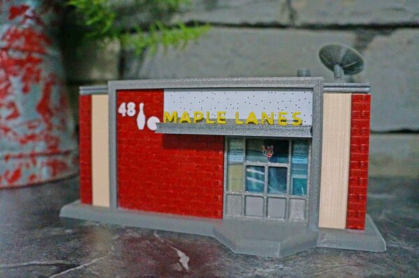Maple Lanes Brooklyn Miniature Model