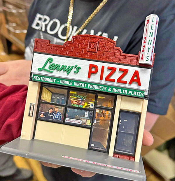 Lenny's Pizza Miniature Diorama model