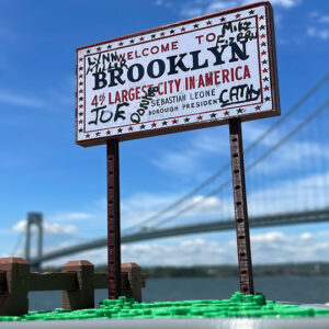 Welcome to Brooklyn sign