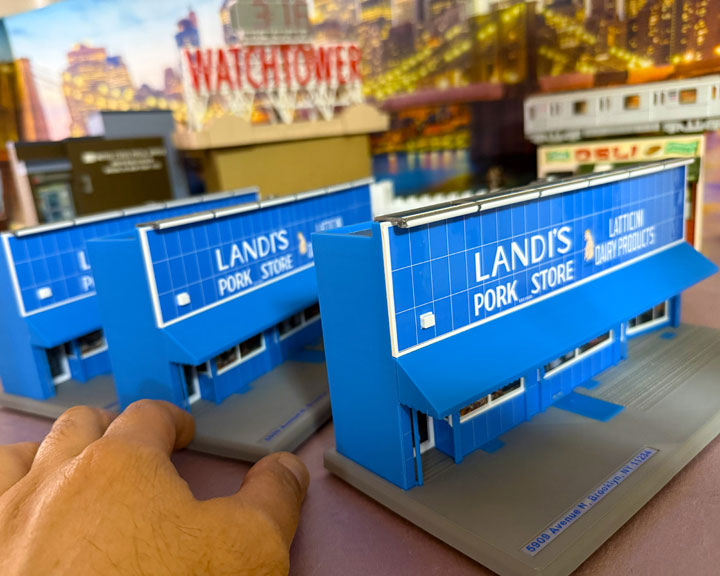 Set of Landis Pork Store Models